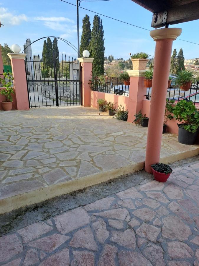 Spiros Corfu Apartment Kanálion Exteriör bild
